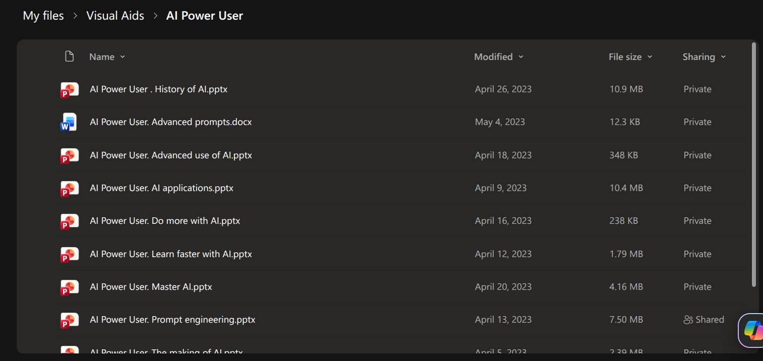 AI Power User course
