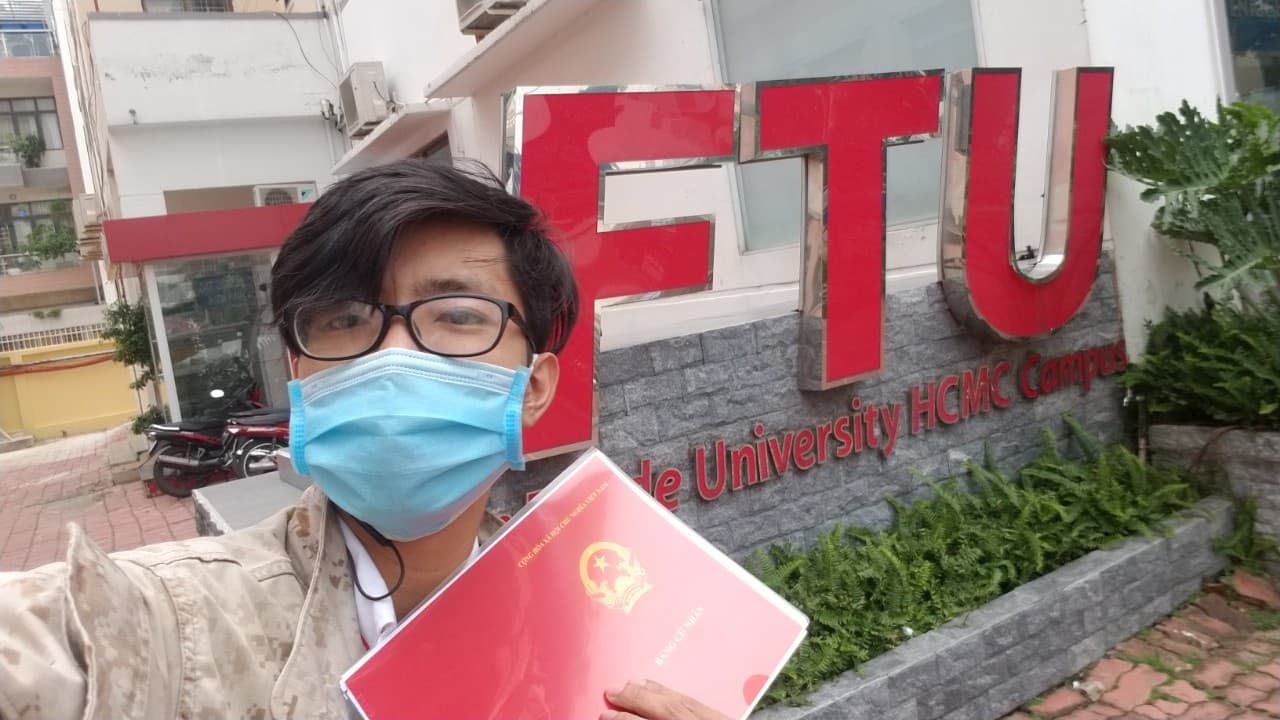 Graduation from Foreign Trade University