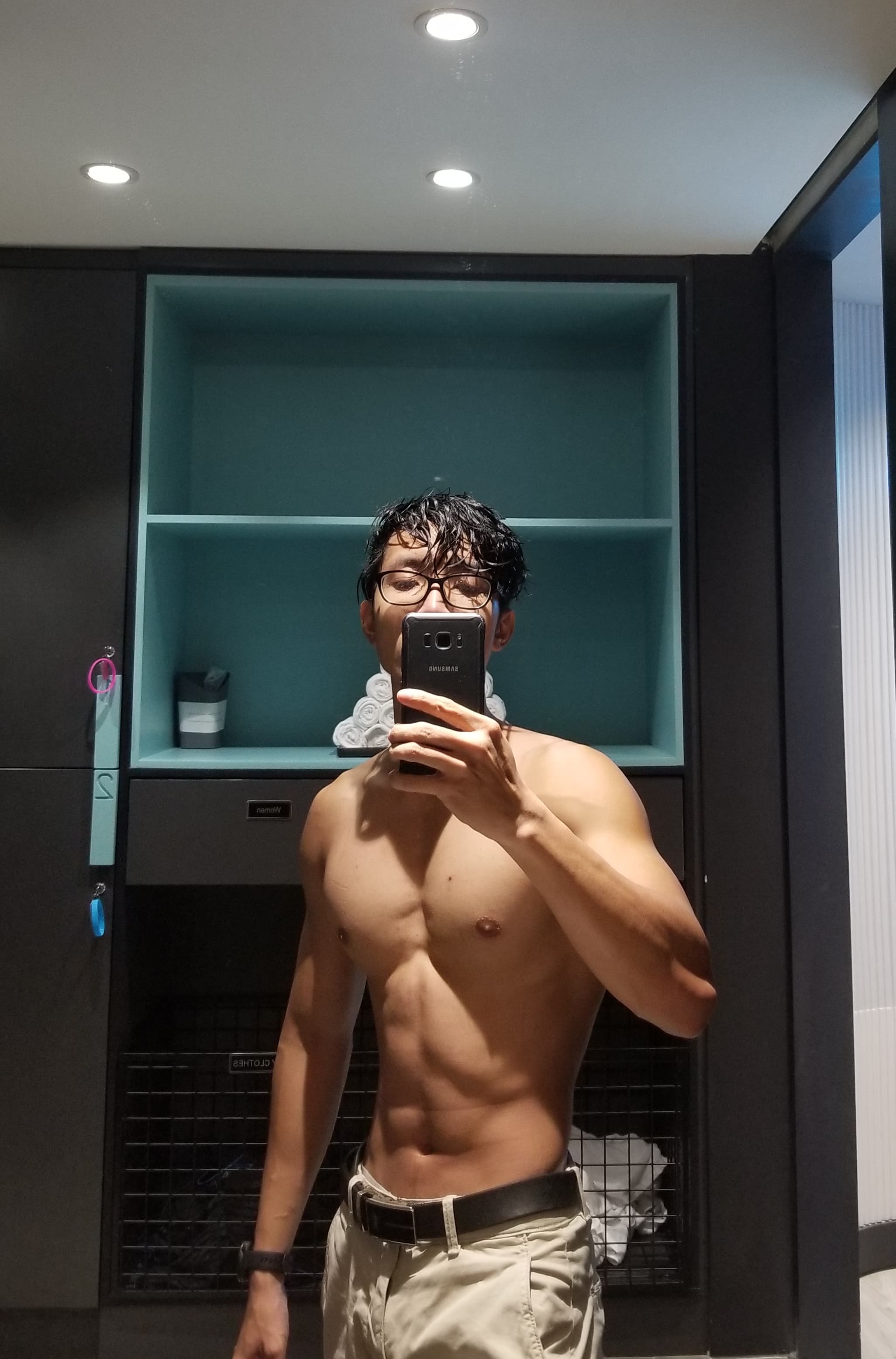 Training progress - front